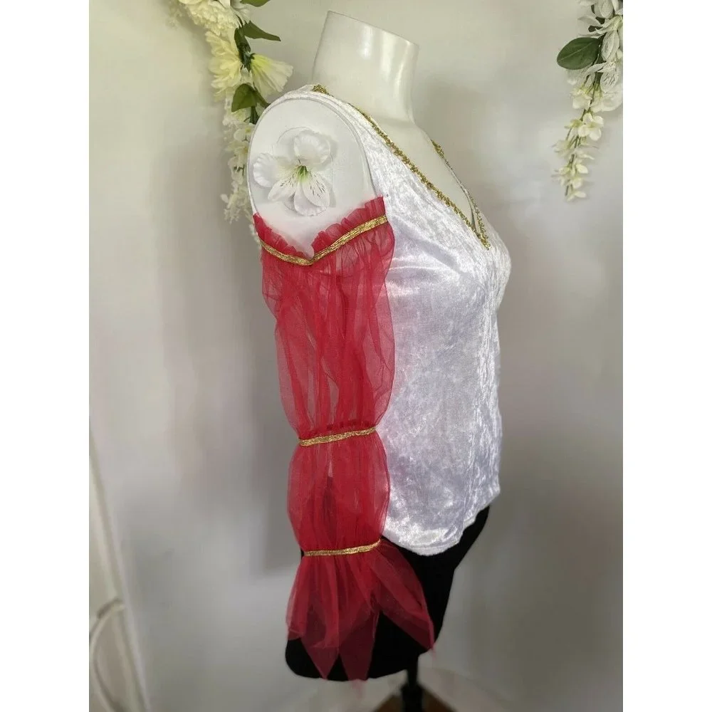 Rubies Renaissance Faire Medieval‎ Wench Women’s Costume Top Only Size Small EUC